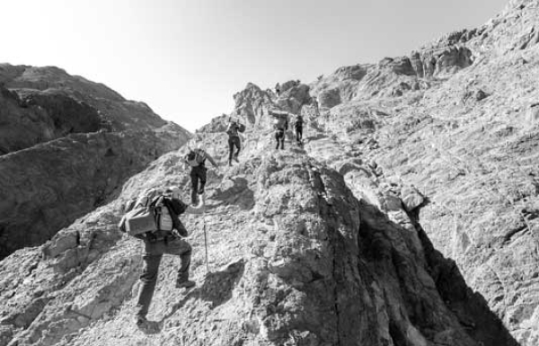 revención de riesgos en montaña